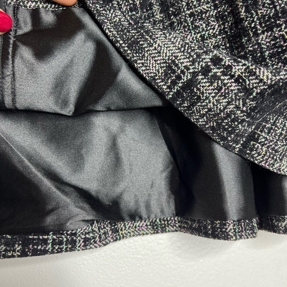 Milly Tweed Mini Skirt with Metallic Detail - Picture 2 of 8